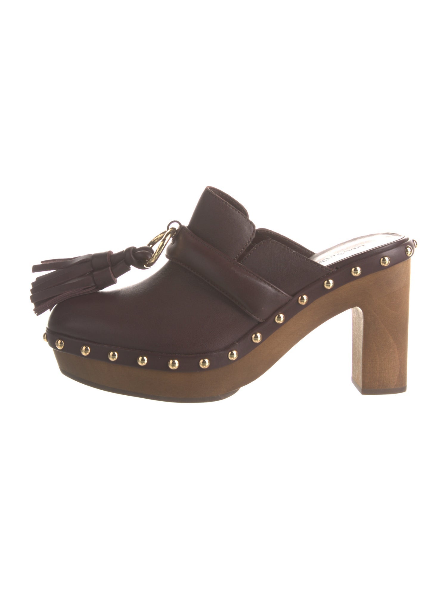 Ulla Johnson Leather Tassel Accents Mules