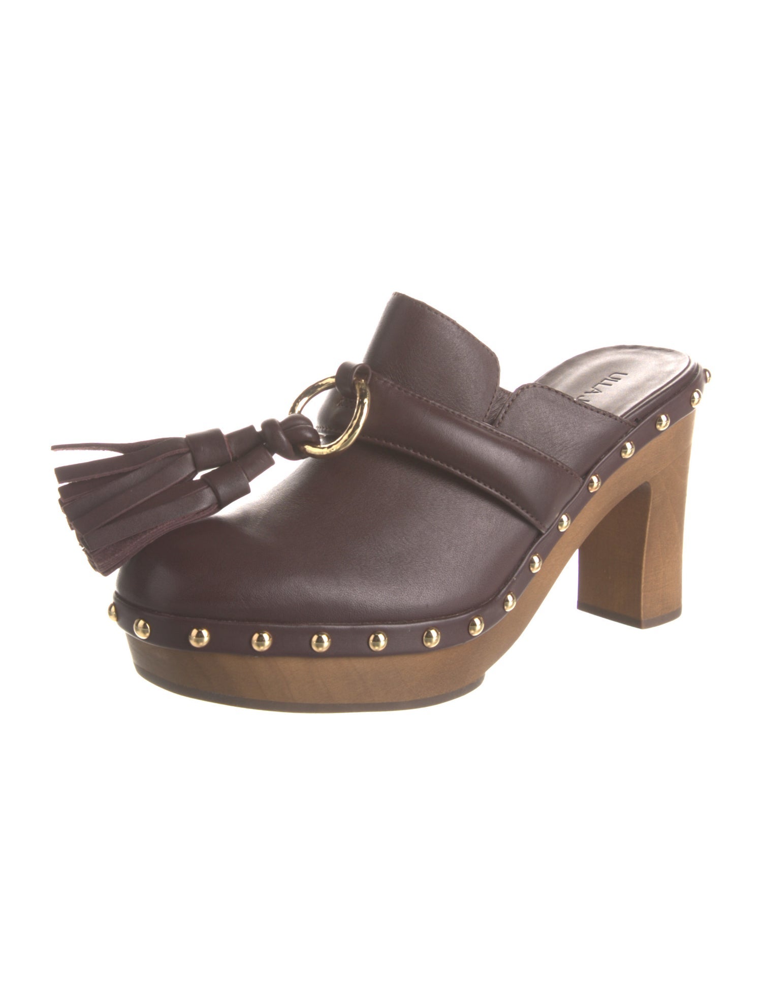Ulla Johnson Leather Tassel Accents Mules