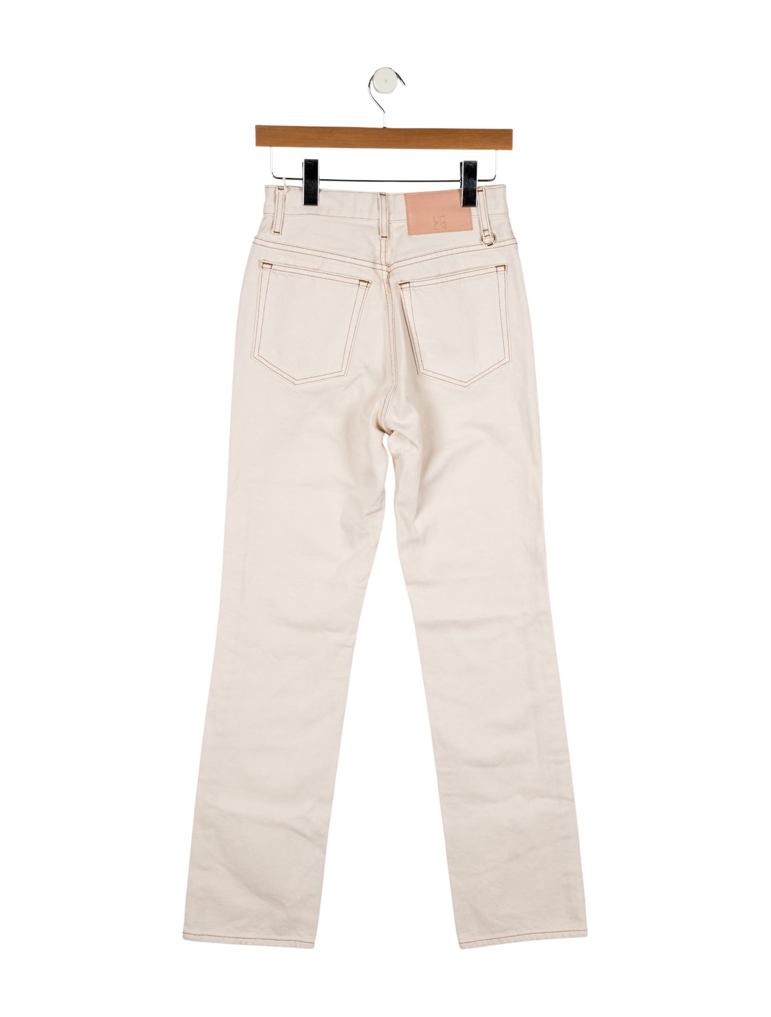 Ulla Johnson High-Rise Straight Leg Jeans