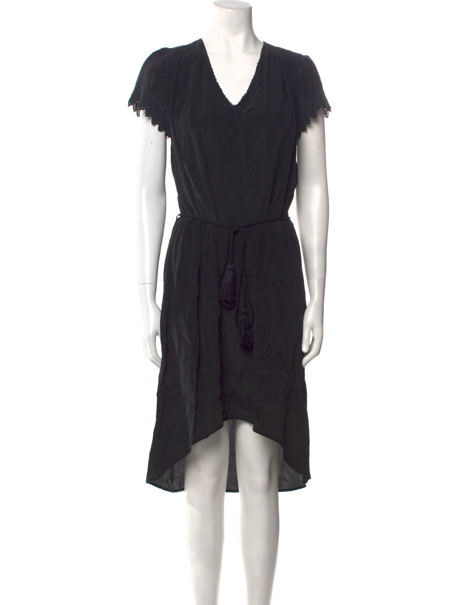 Ulla Johnson V-Neck Midi Length Dress