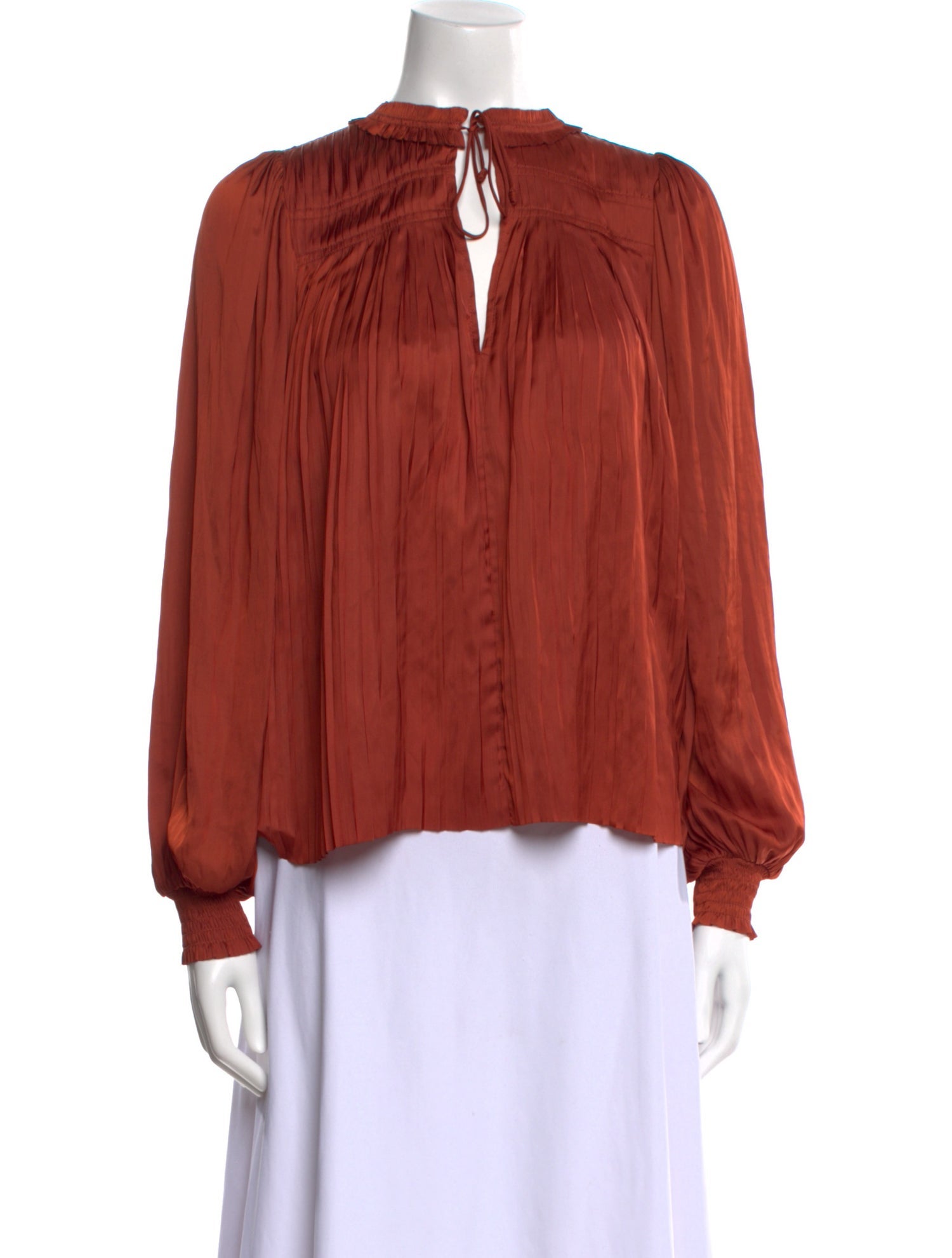 Ulla Johnson Mock Neck Long Sleeve Blouse w/ Tags