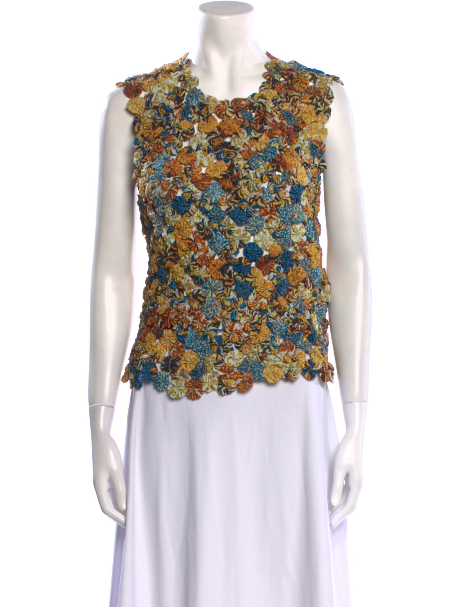 Ulla Johnson Floral Print Crew Neck Blouse w/ Tags