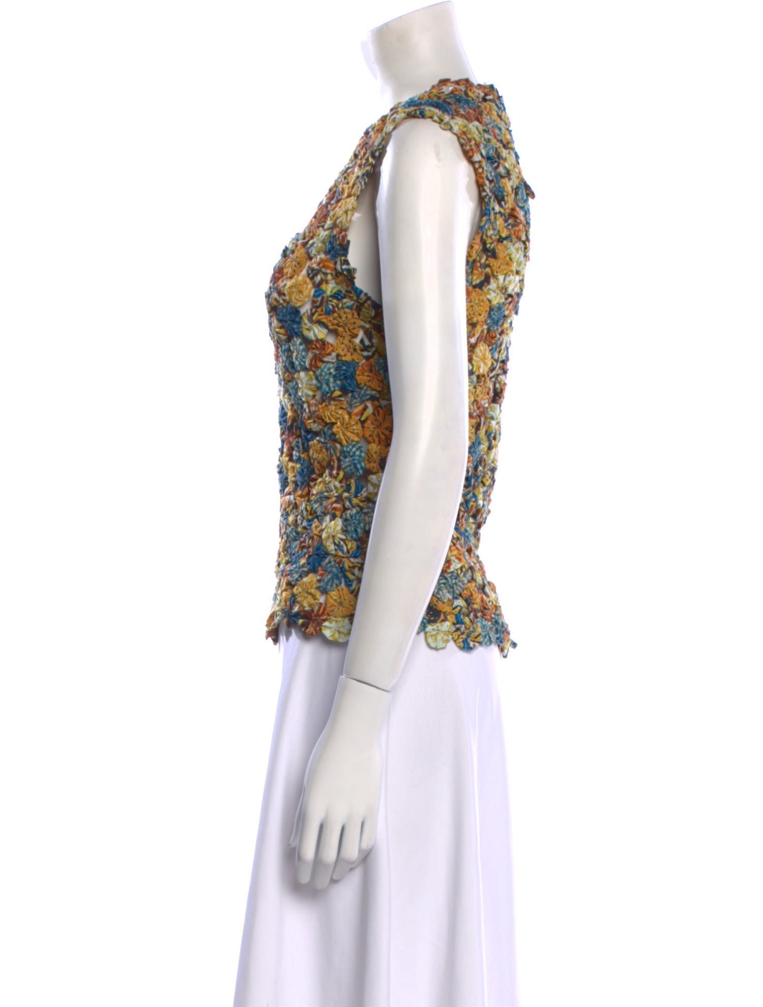 Ulla Johnson Floral Print Crew Neck Blouse w/ Tags