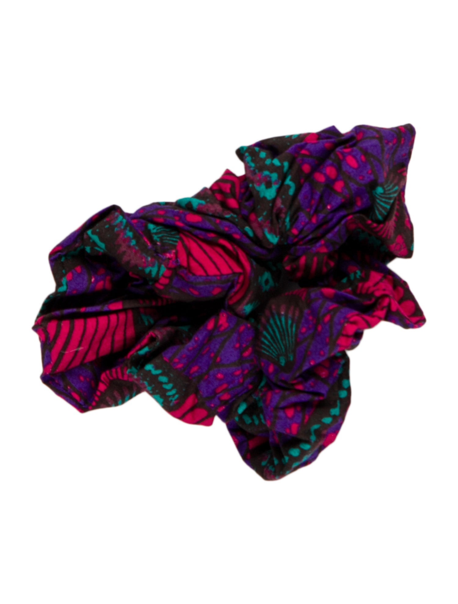 Ulla Johnson Pattern Print Hair Scrunchie