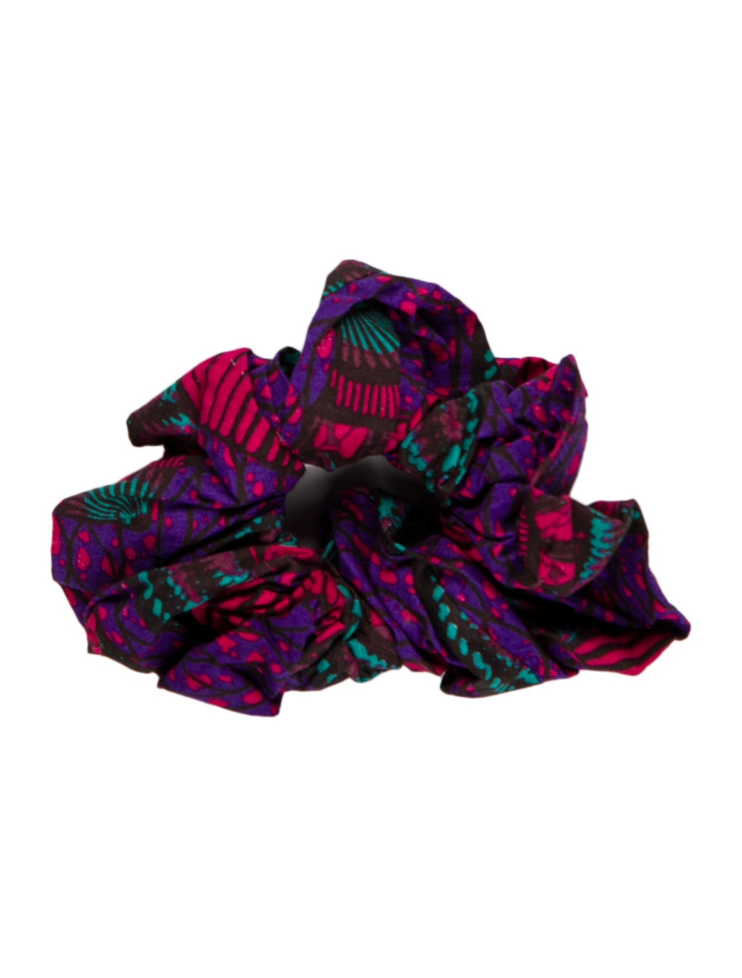 Ulla Johnson Pattern Print Hair Scrunchie