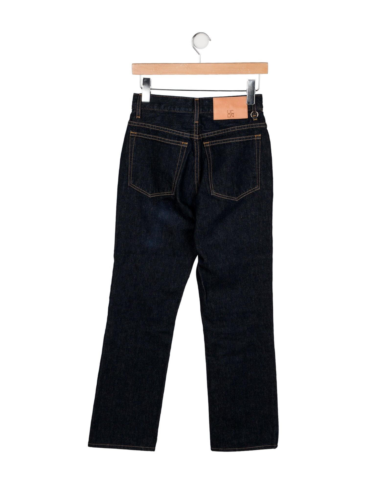 Ulla Johnson High-Rise Straight Leg Jeans