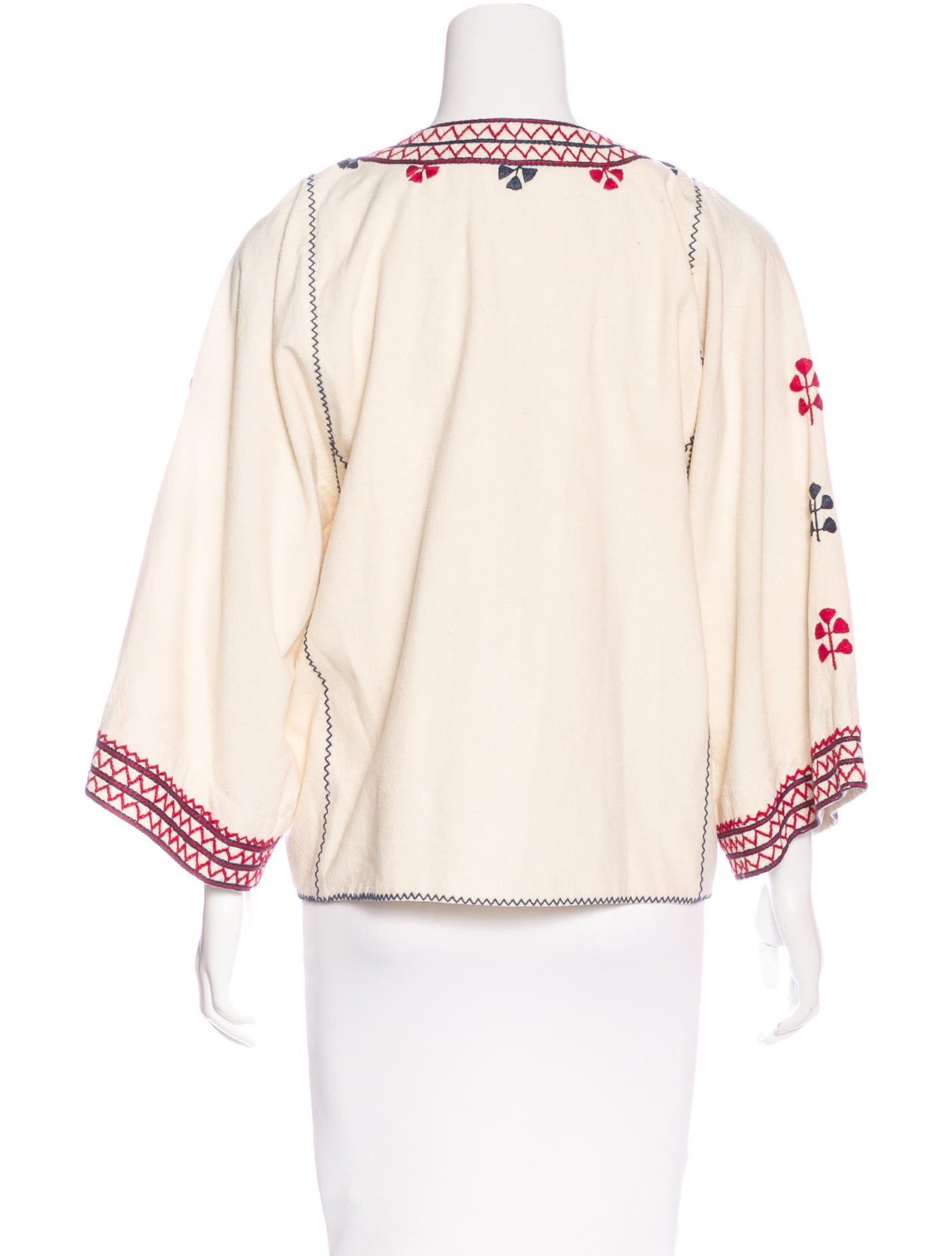 Ulla Johnson Silk Embroidered Jacket - Clothing - WUL22462 | The RealReal Ulla Johnson Silk Embroidered Jacket - Clothing - WUL22462 | The RealReal
