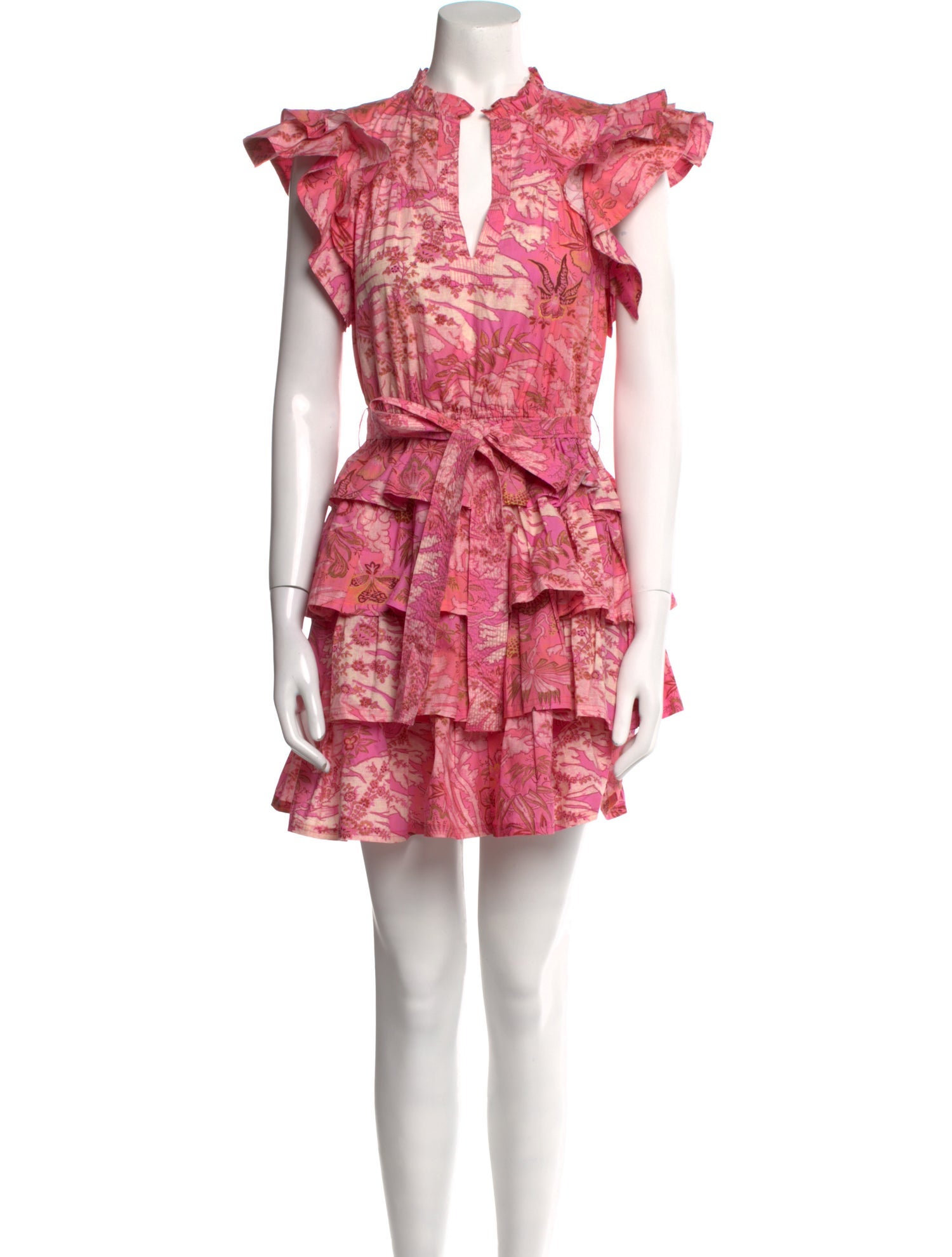 Ulla Johnson Floral Print Mini Dress