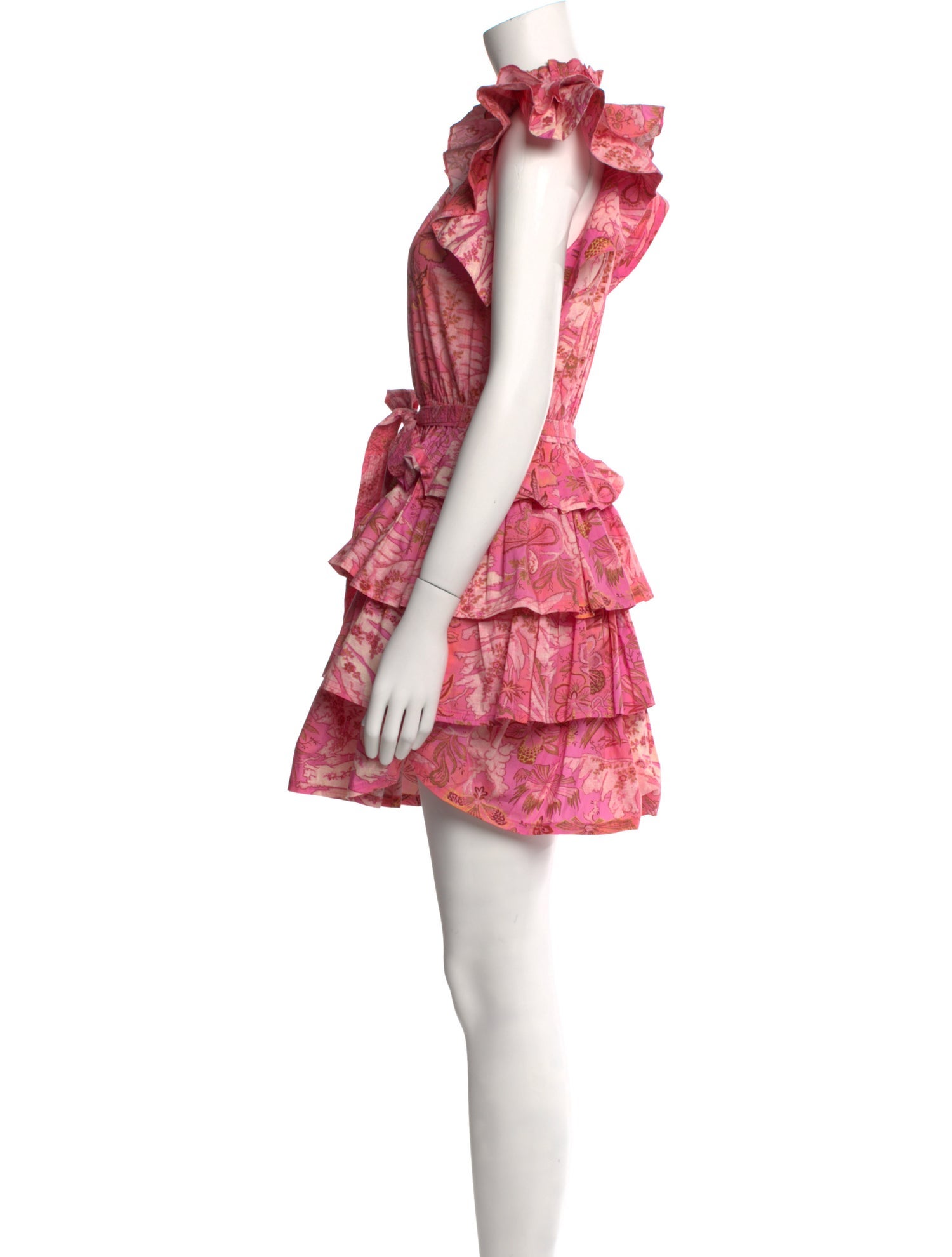 Ulla Johnson Floral Print Mini Dress