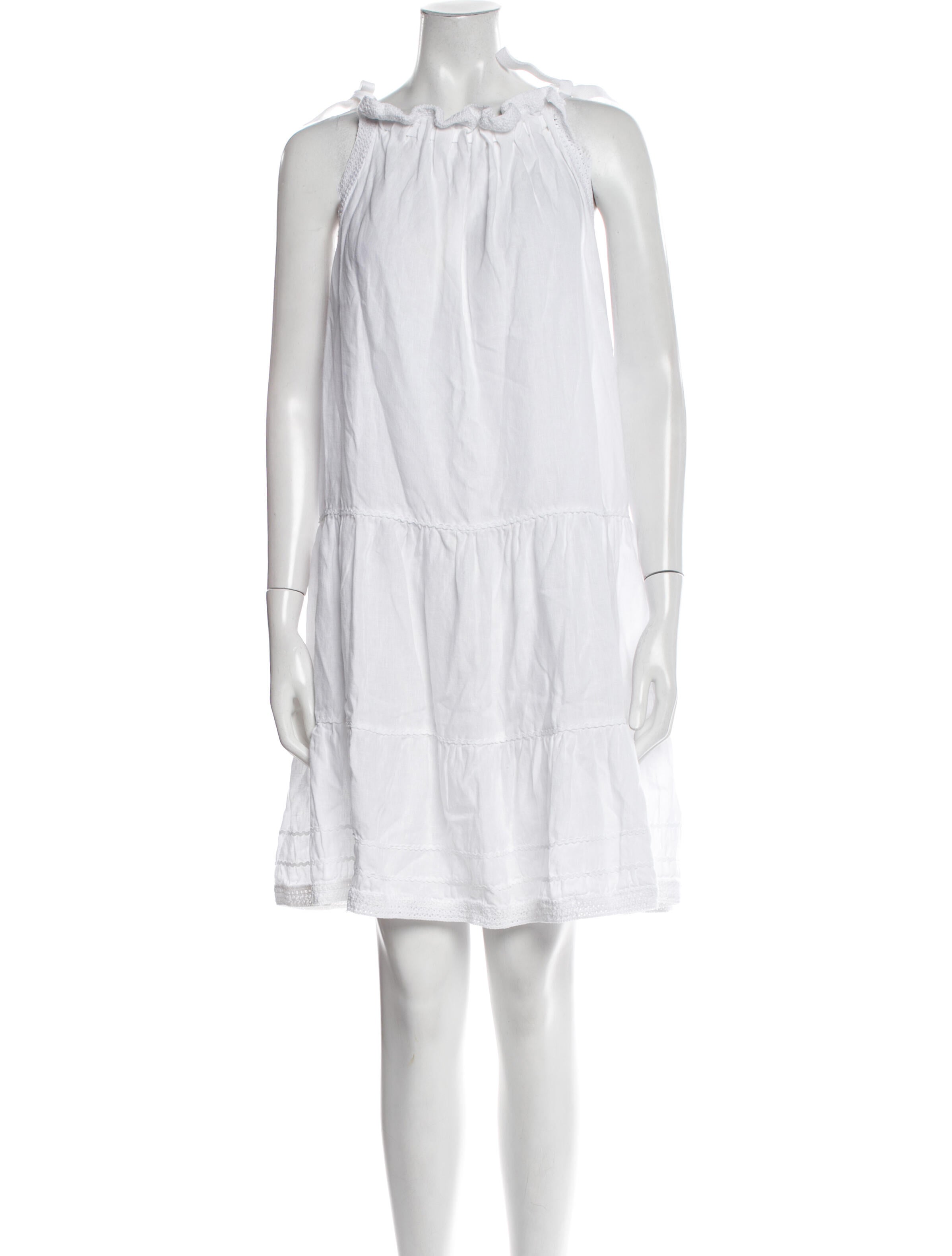 Ulla Johnson Linen Mini Dress