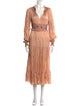 Ulla Johnson V-Neck Long Dress
