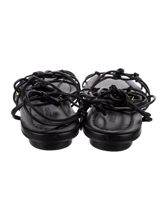 Ulla Johnson Leather Gladiator Sandals