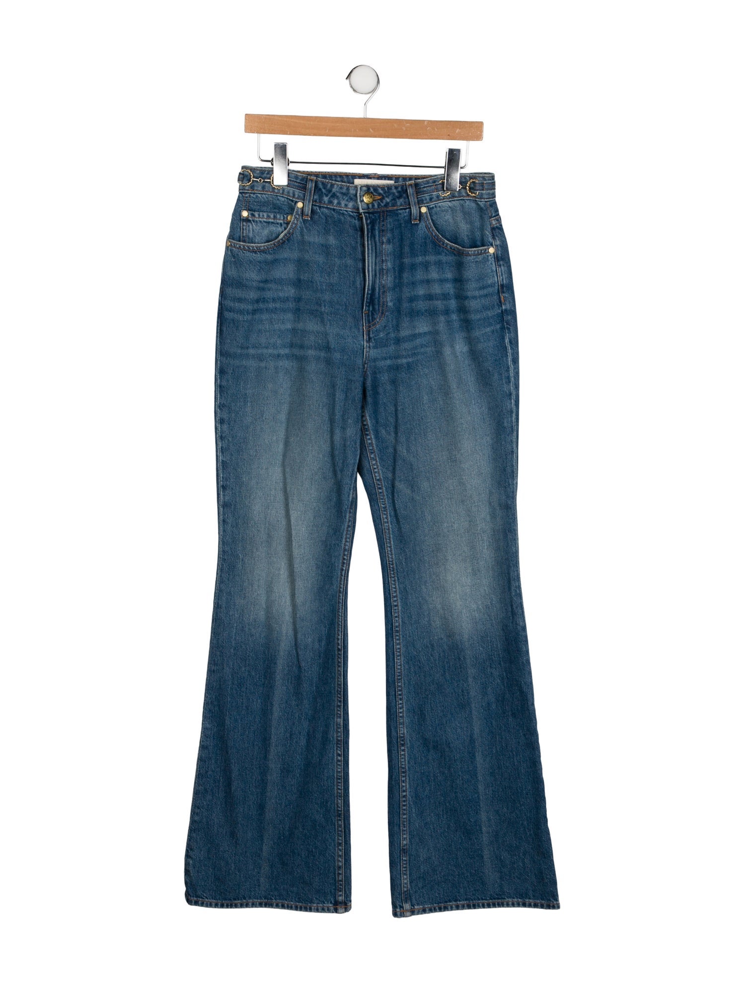 Ulla Johnson High-Rise Wide Leg Jeans