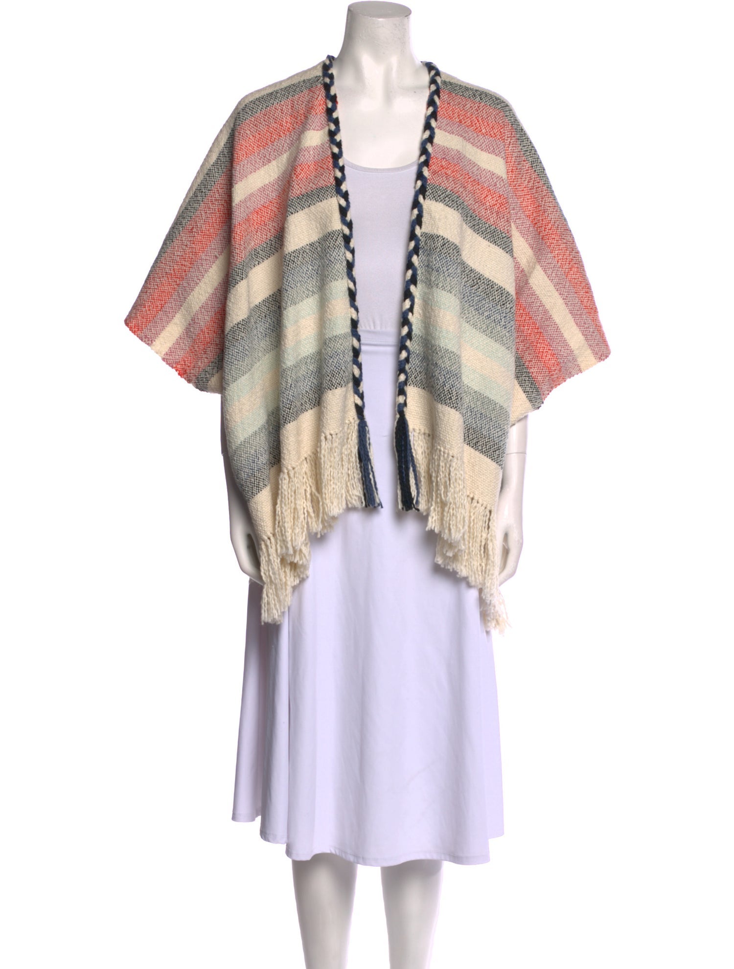 Ulla Johnson Striped V-Neck Sweater