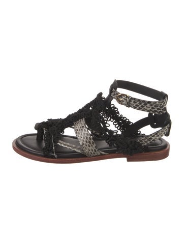 Ulla Johnson Sandals Leather Gladiator IT 36 | 6