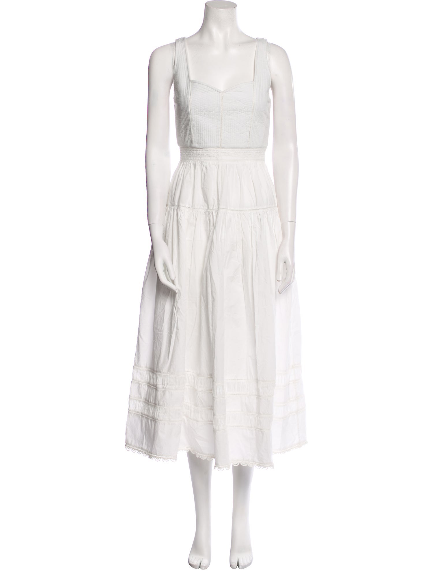 Ulla Johnson Square Neckline Long Dress w/ Tags