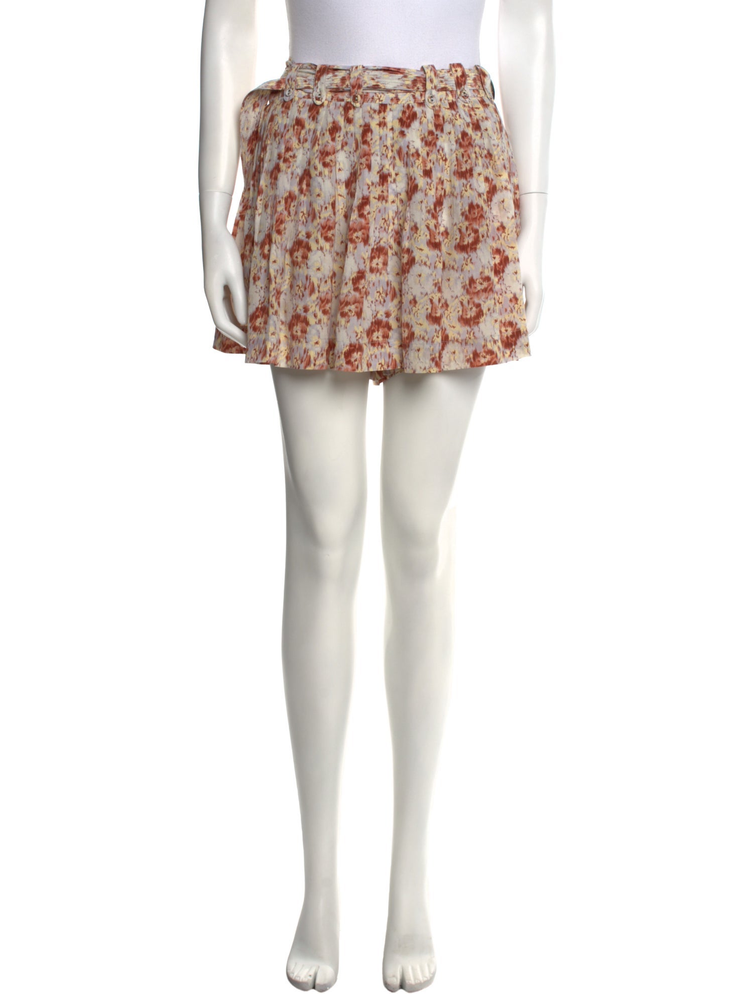 Ulla Johnson Silk Mini Shorts