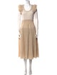 Ulla Johnson Scoop Neck Long Dress