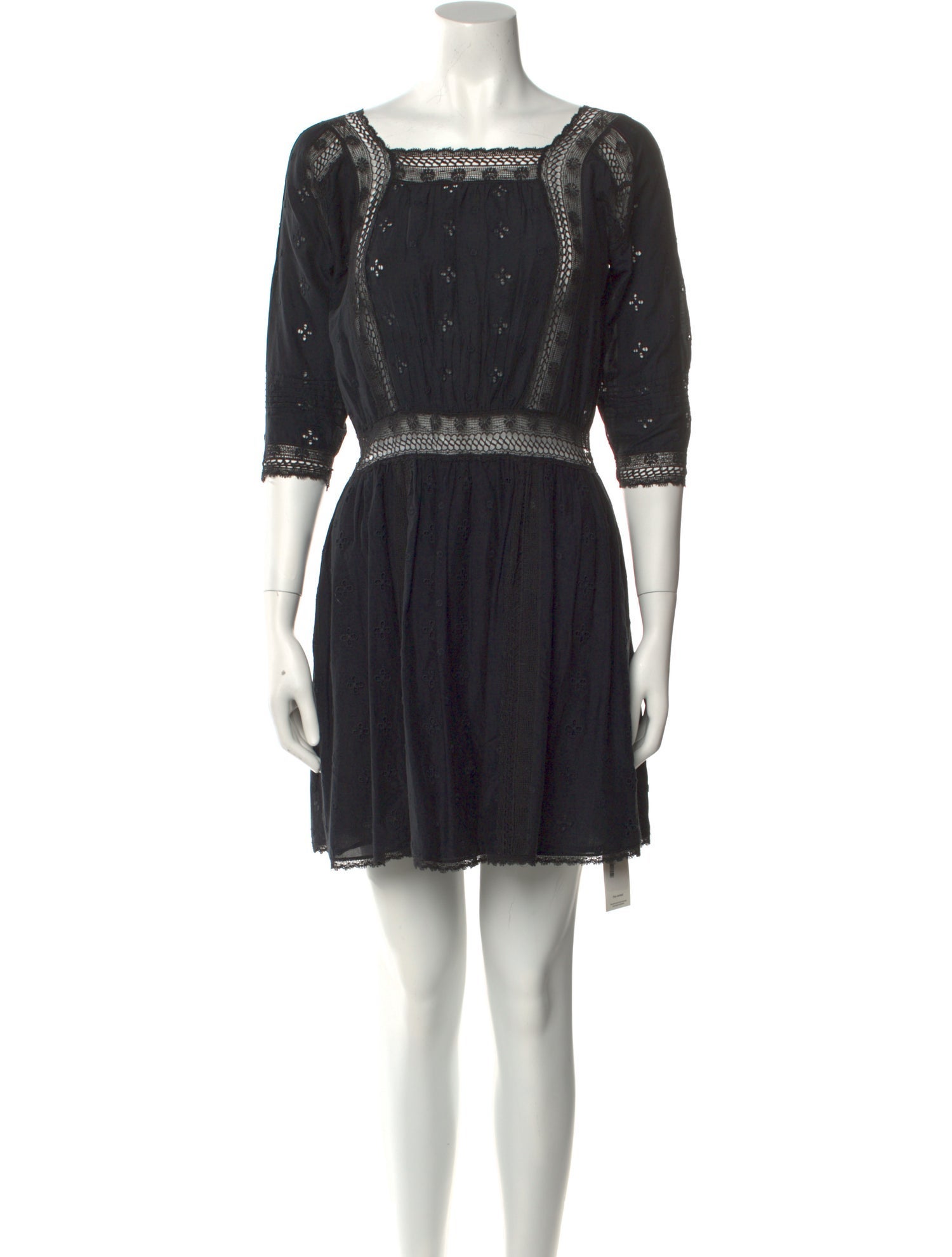 Ulla Johnson Square Neckline Mini Dress