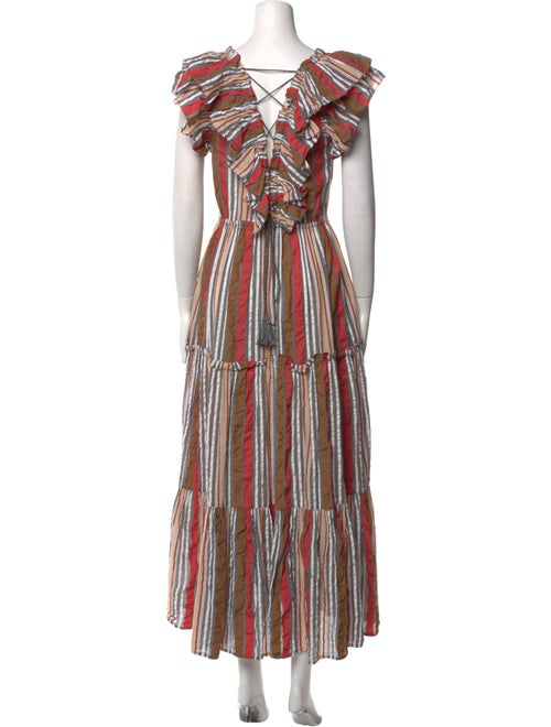 Ulla Johnson Striped Long Dress