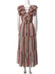 Ulla Johnson Striped Long Dress