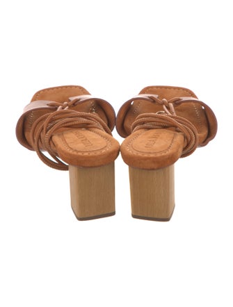 Ulla Johnson Leather Gladiator Sandals