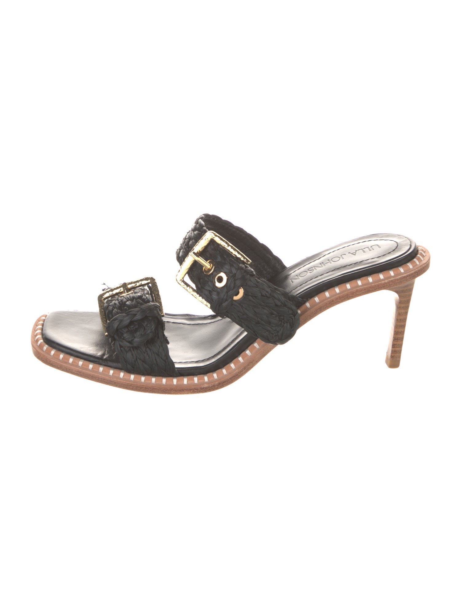 Ulla Johnson Straw Slides
