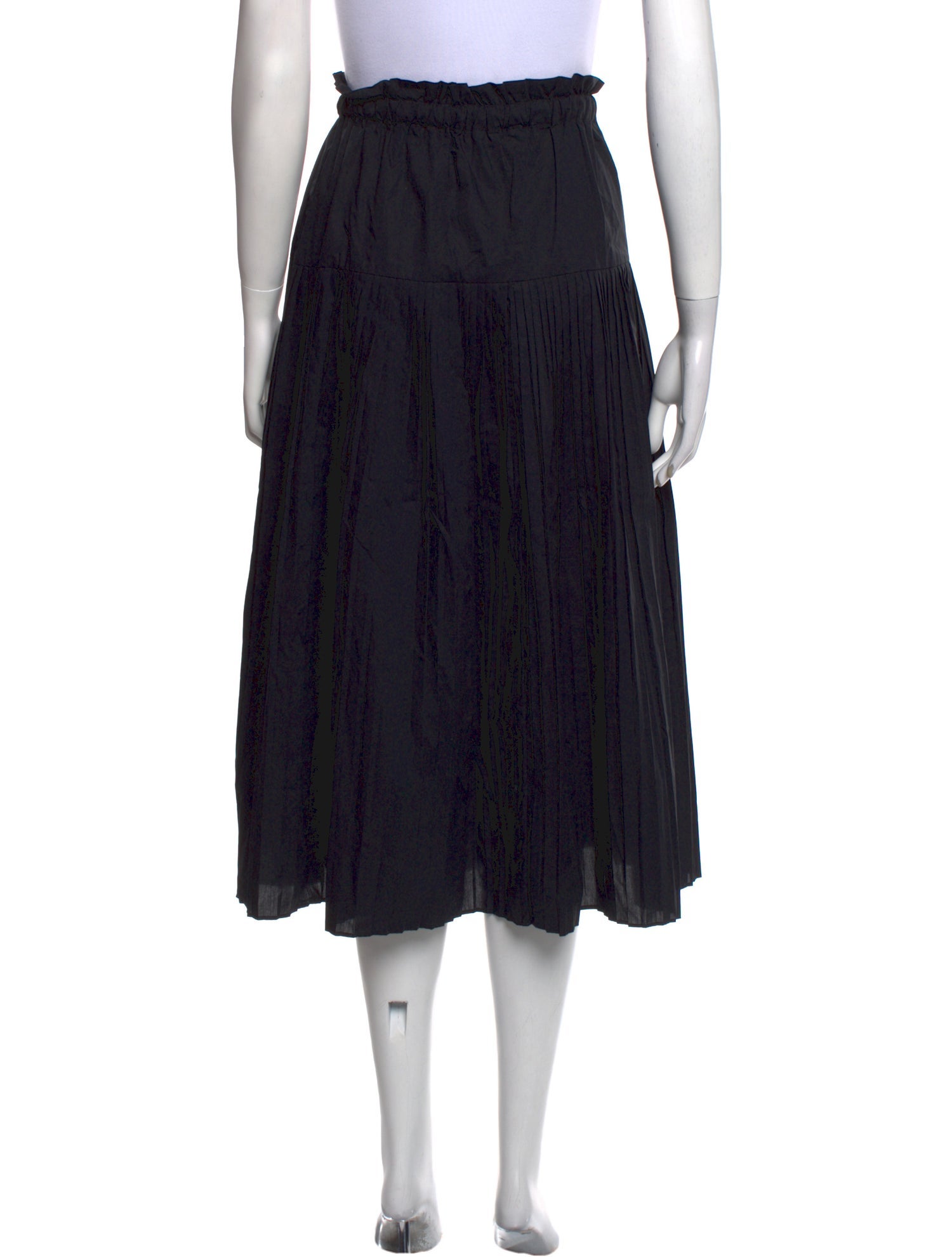Ulla Johnson Pleated Accents Midi Length Skirt