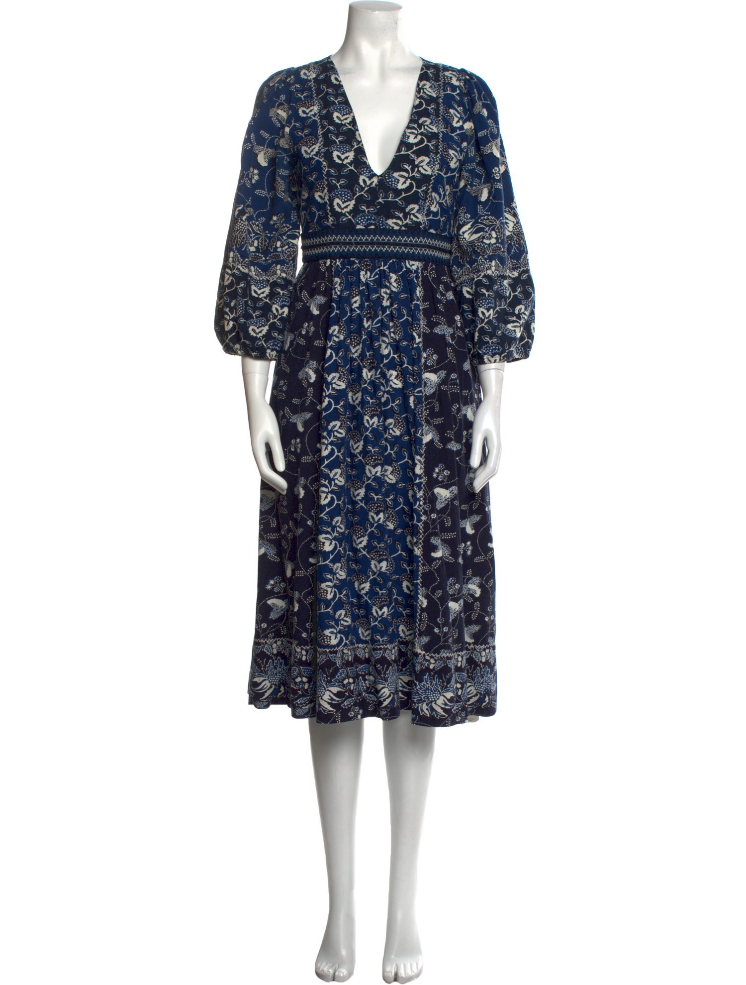 Ulla Johnson Patterned Midi Length Dress