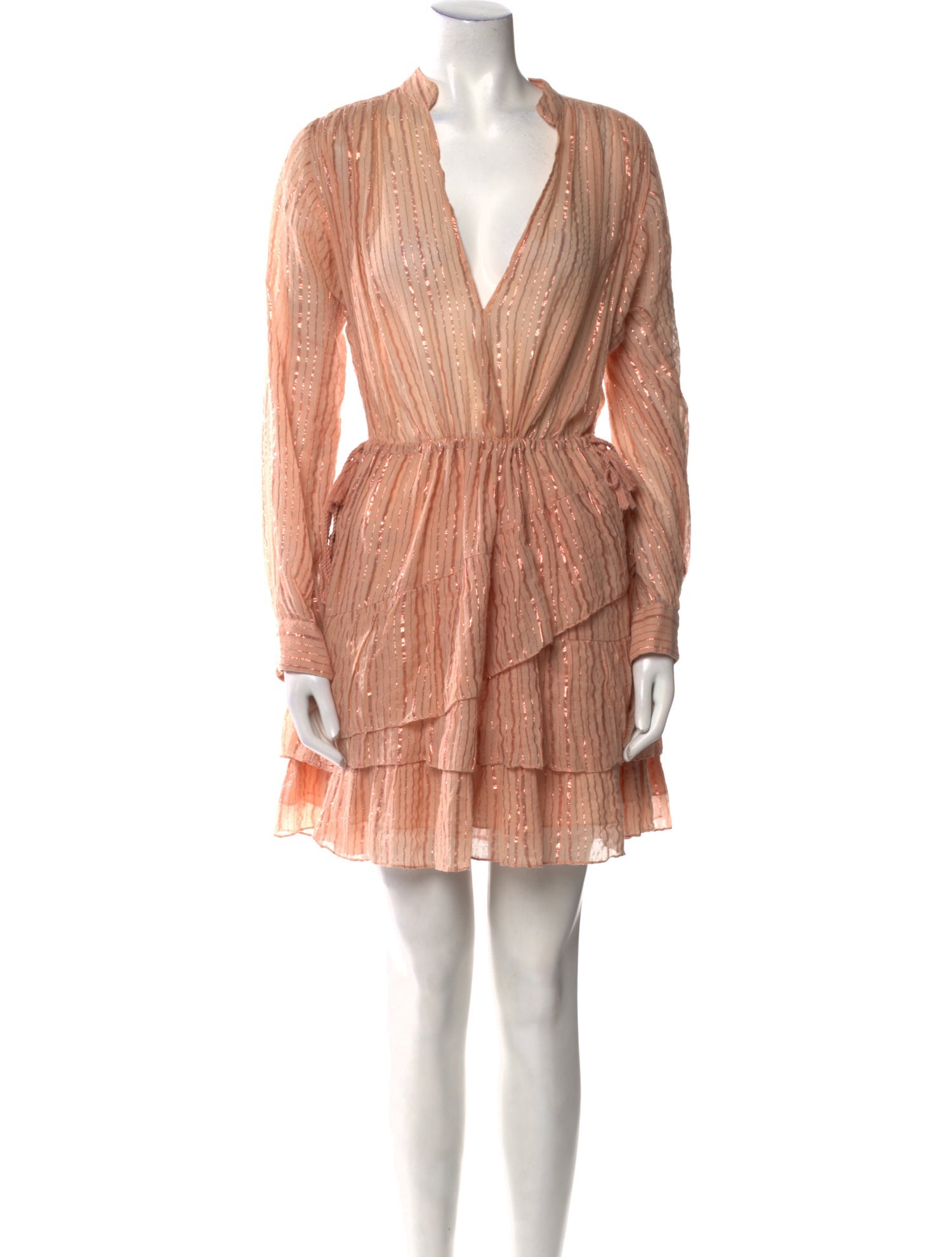 Ulla Johnson V-Neck Mini Dress