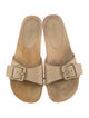 Ulla Johnson Leather Studded Accents Slides