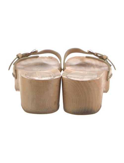 Ulla Johnson Leather Studded Accents Slides