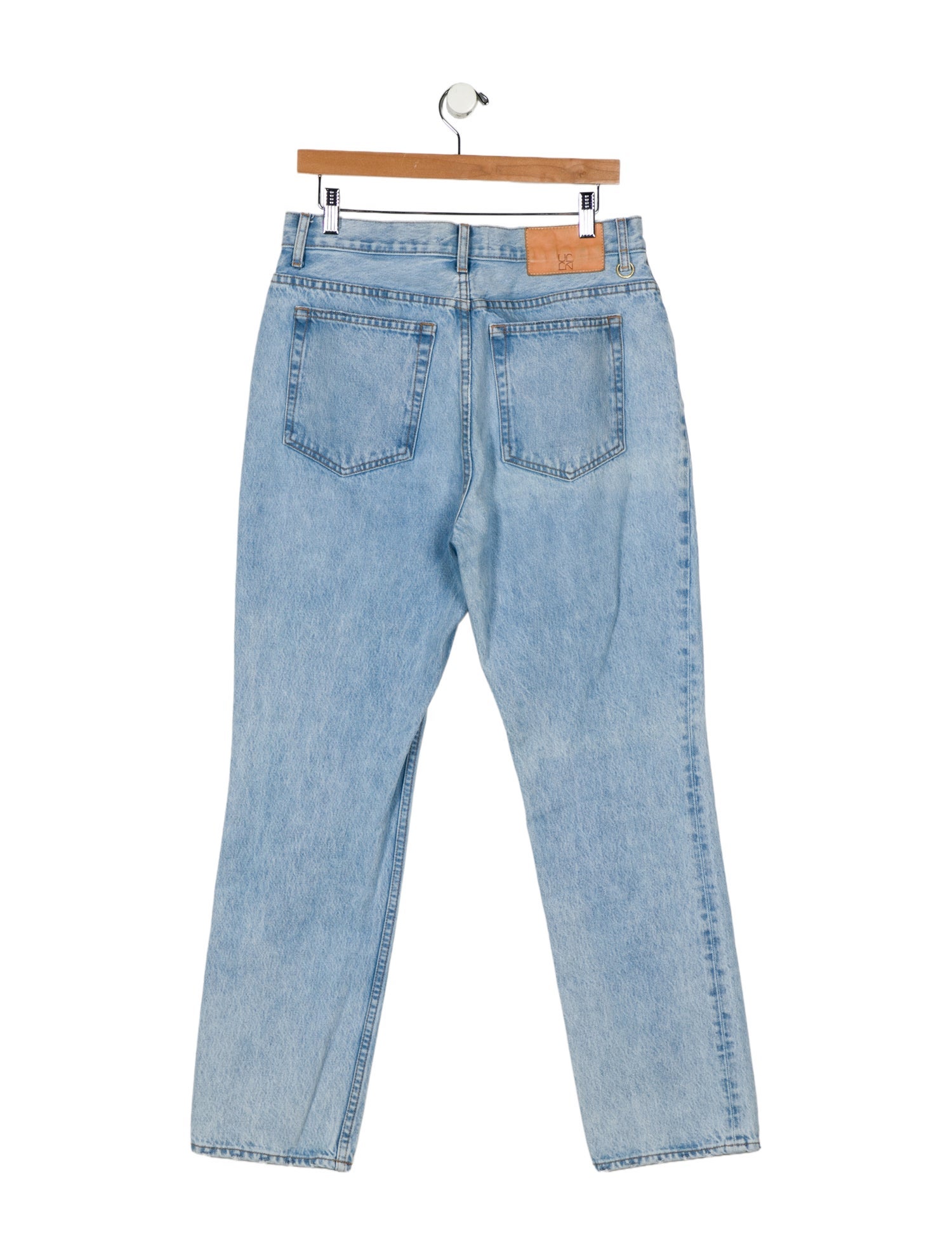 Ulla Johnson High-Rise Straight Leg Jeans