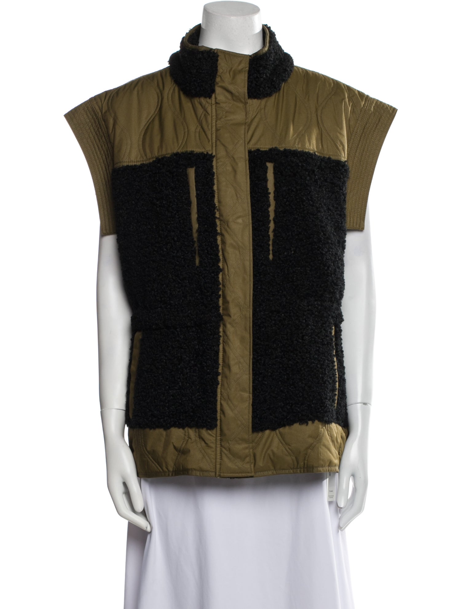 Ulla Johnson Colorblock Pattern Vest