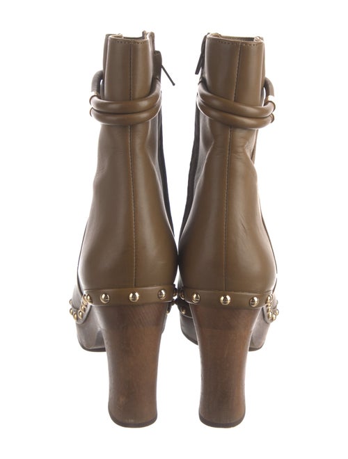 Ulla Johnson Leather Tassel Accents Lace-Up Boots