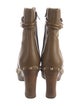 Ulla Johnson Leather Tassel Accents Lace-Up Boots