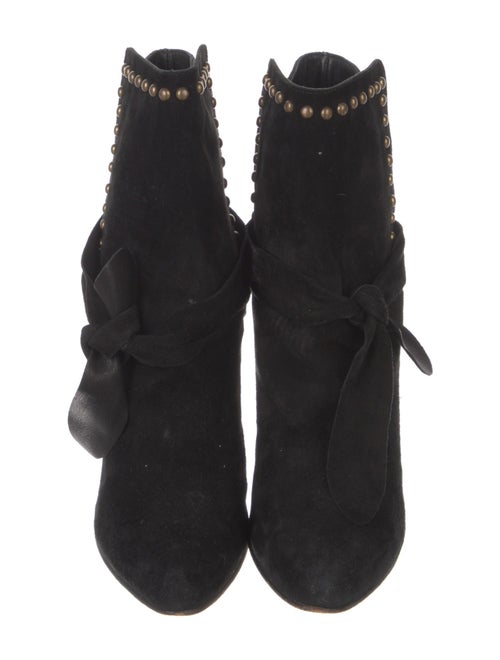 Ulla Johnson Suede Studded Accents Sock Boots