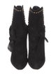 Ulla Johnson Suede Studded Accents Sock Boots