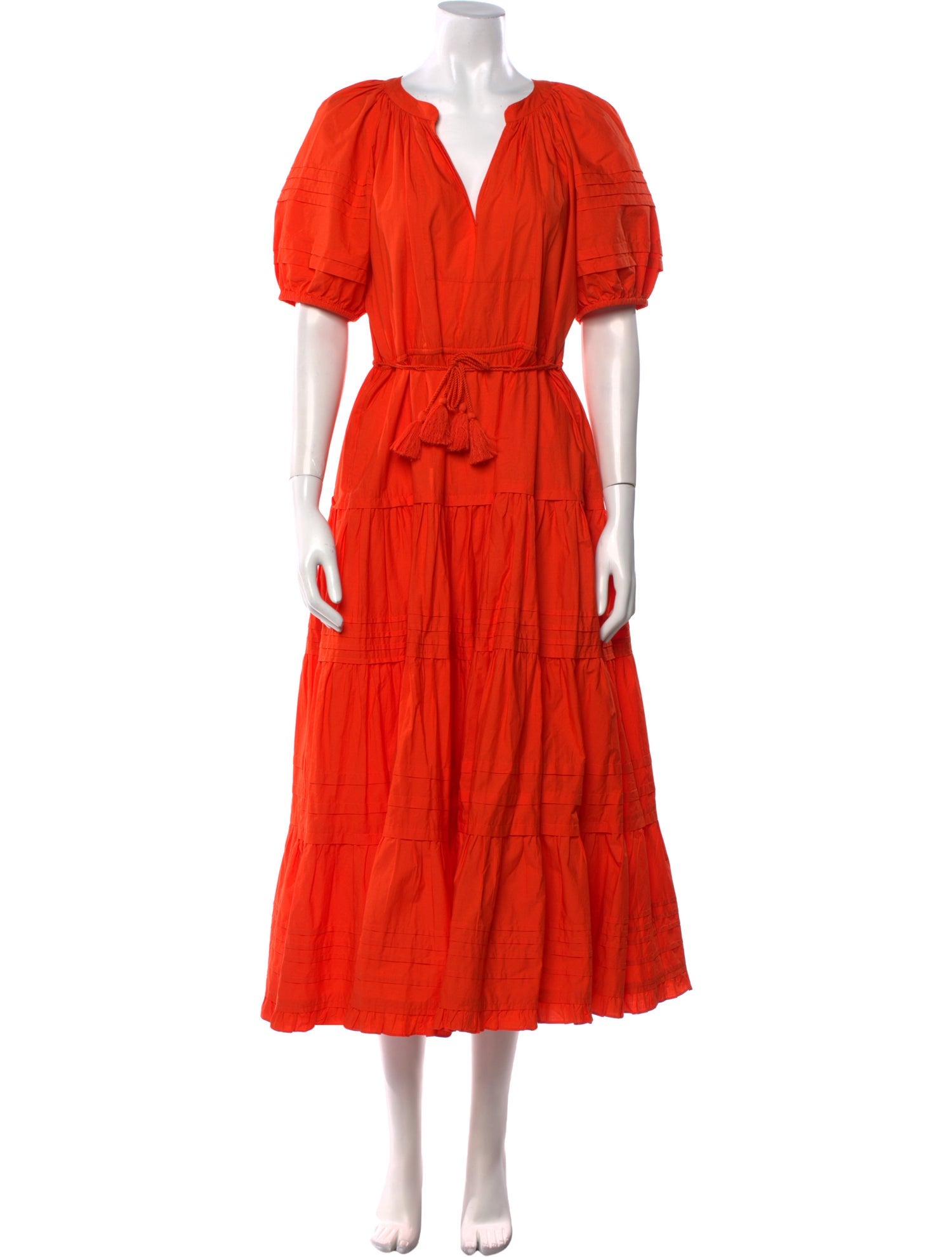 Ulla Johnson V-Neck Long Dress