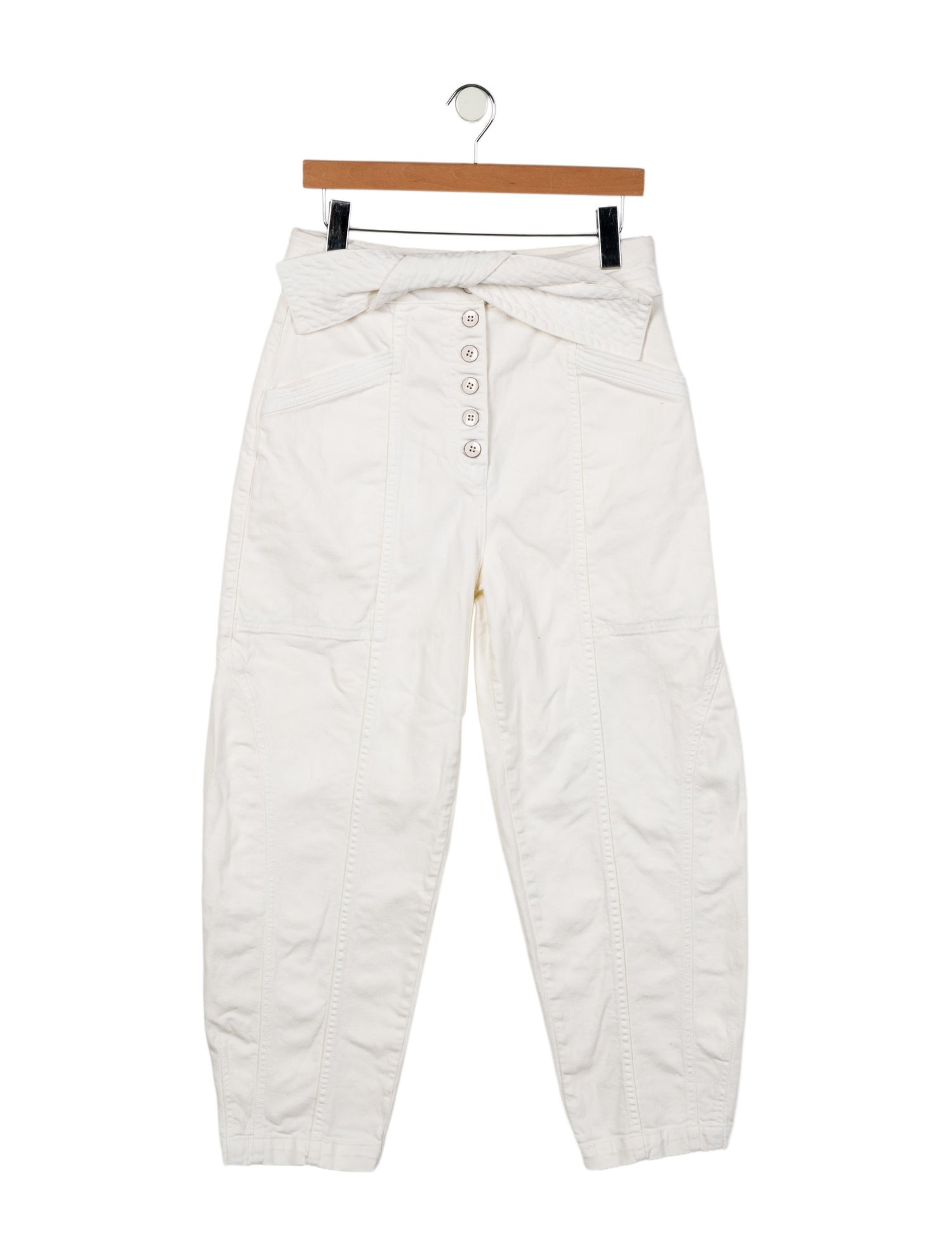 Ulla Johnson High-Rise Straight Leg Jeans