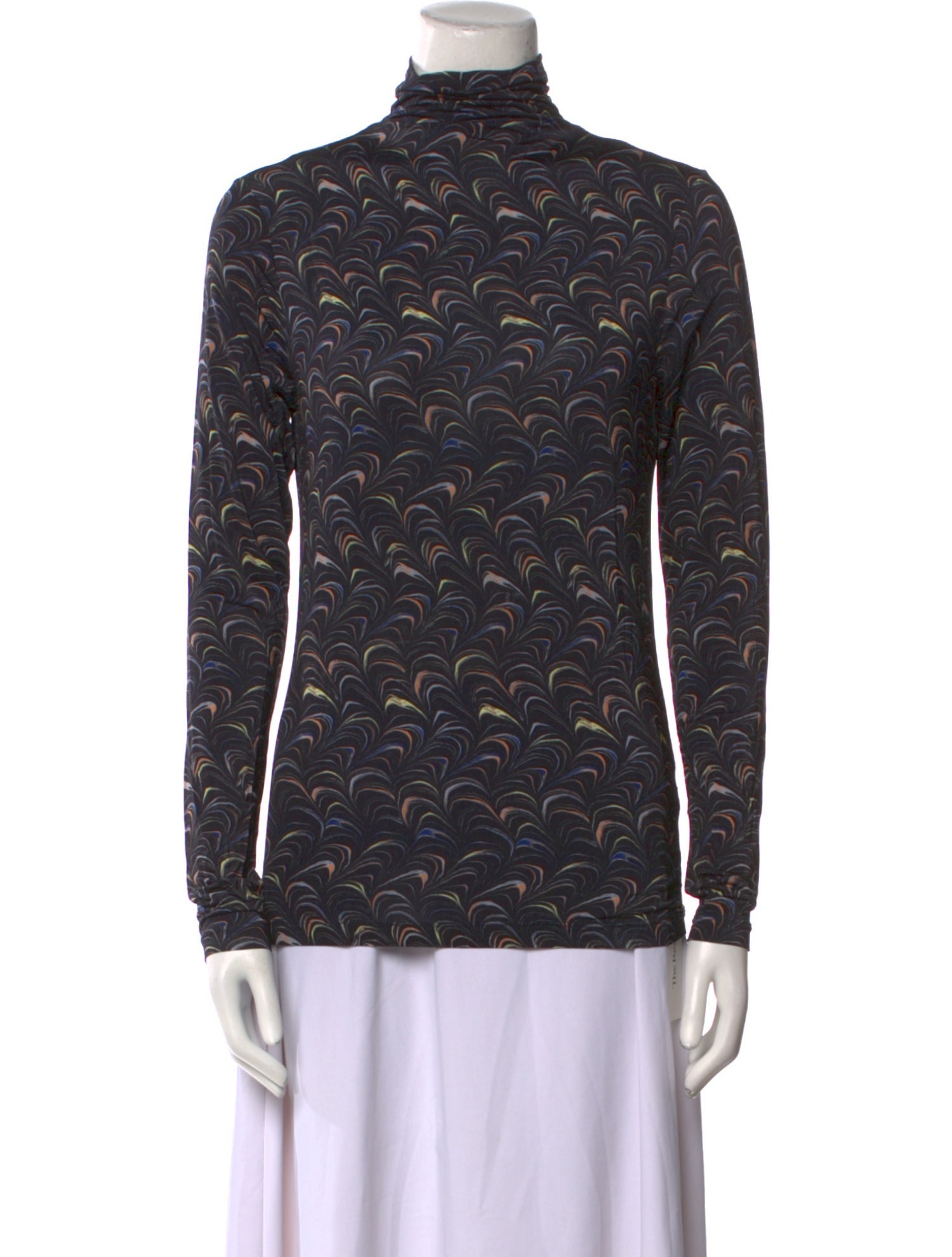 Ulla Johnson Printed Turtleneck Sweater