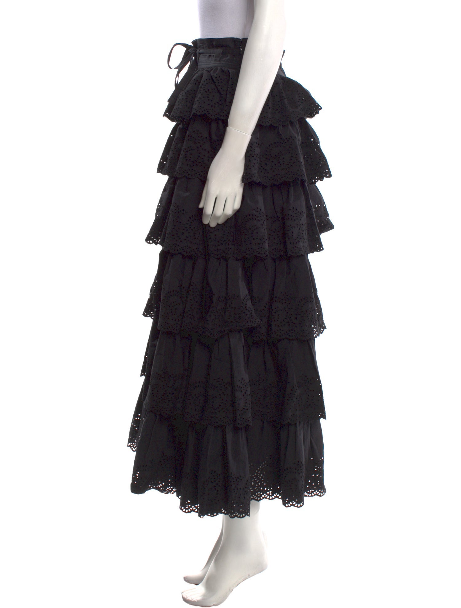 Ulla Johnson Lace Pattern Midi Length Skirt w/ Tags