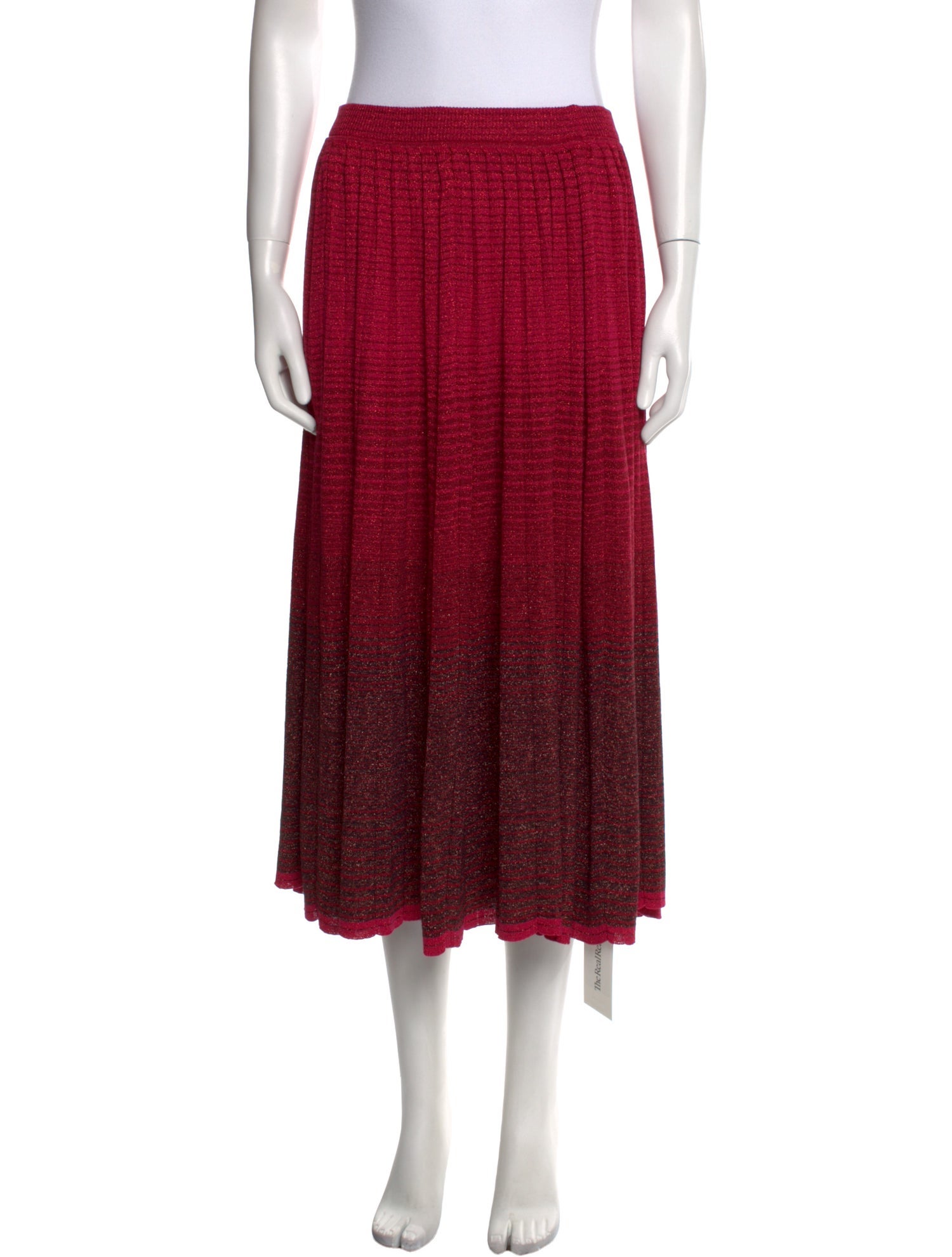 Ulla Johnson Striped Midi Length Skirt