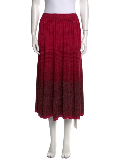 Ulla Johnson Striped Midi Length Skirt