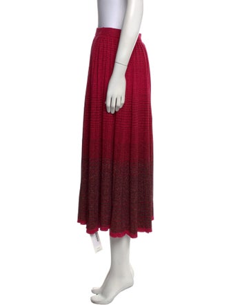 Ulla Johnson Striped Midi Length Skirt