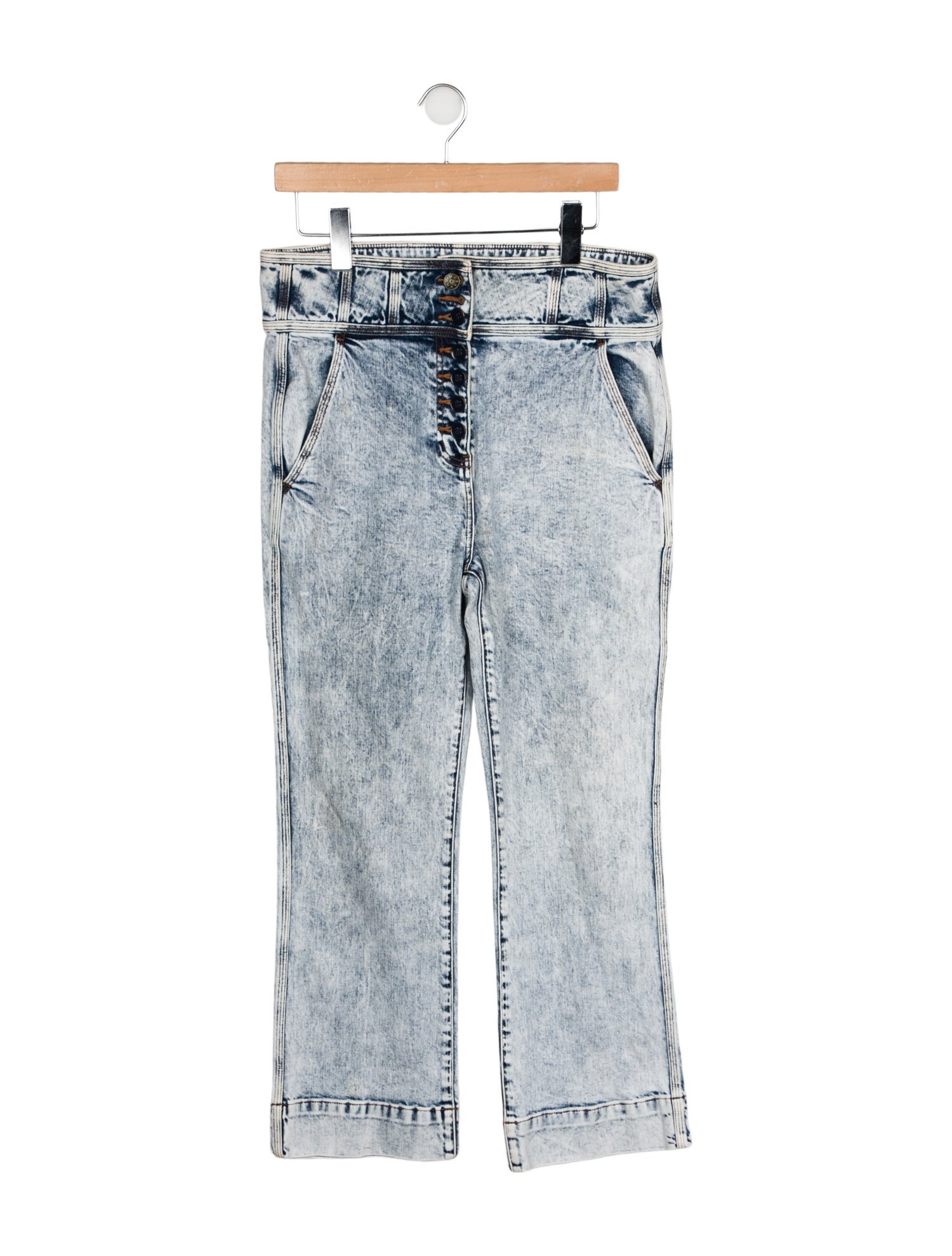 Ulla Johnson High-Rise Wide Leg Jeans