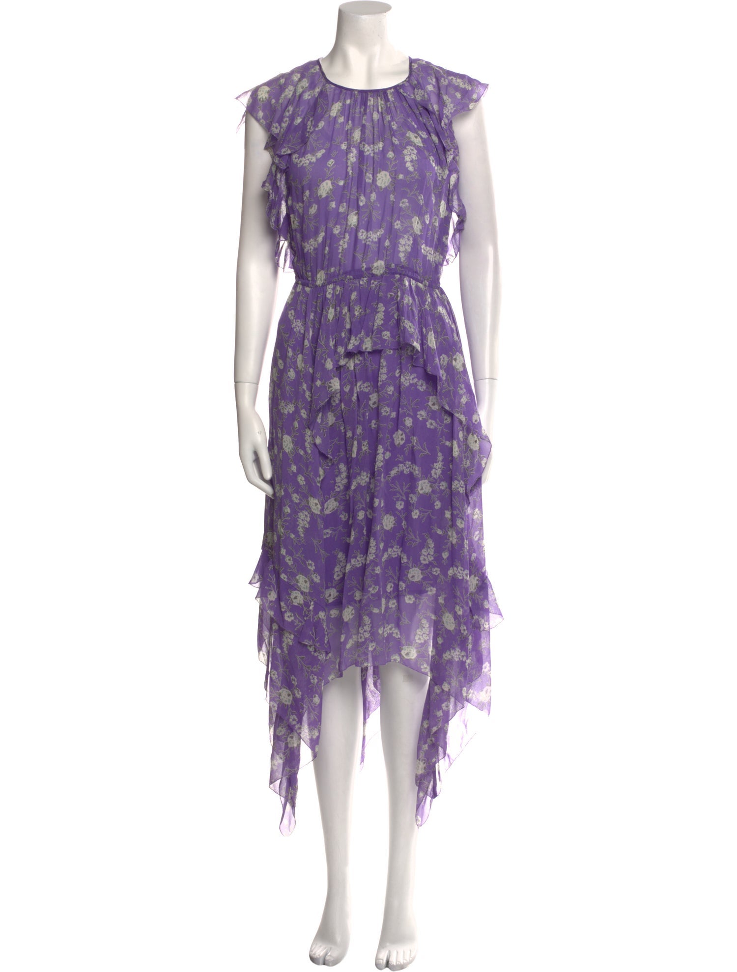 Ulla Johnson Silk Midi Length Dress