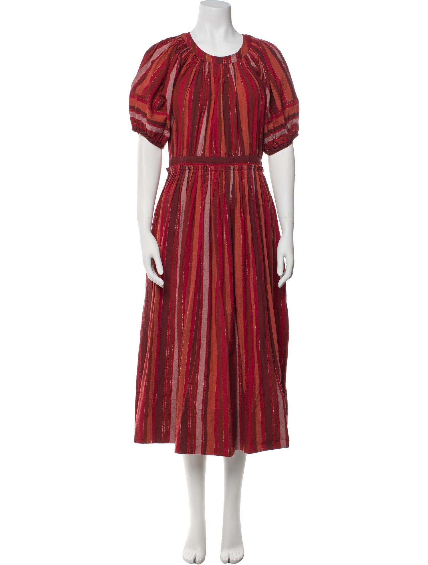 Ulla Johnson Crew Neck Long Dress