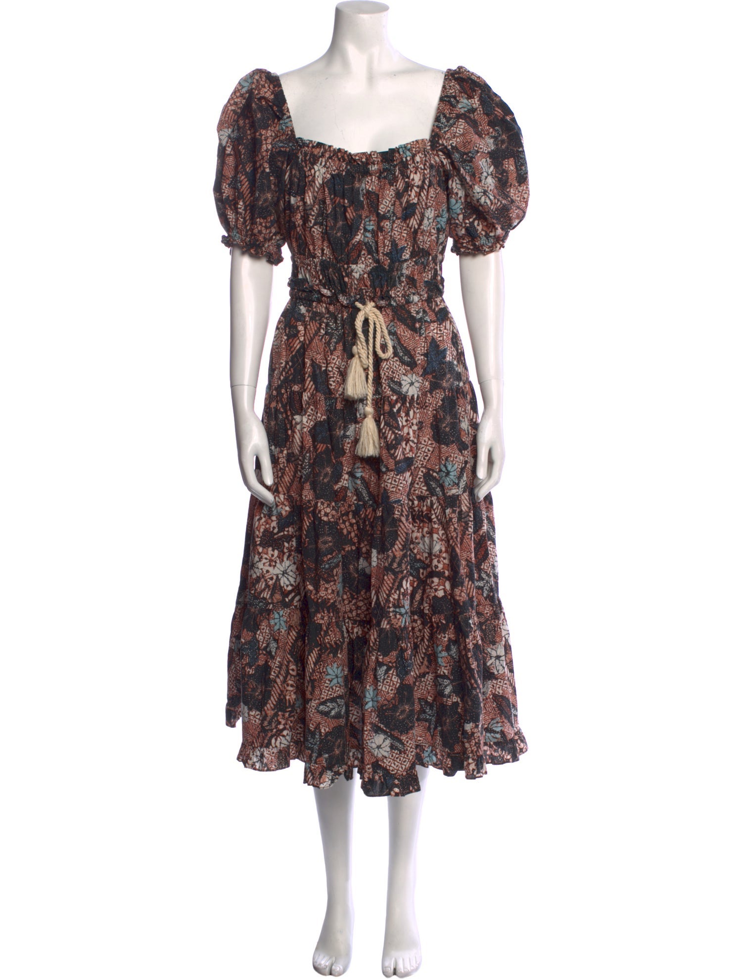 Ulla Johnson Floral Print Long Dress