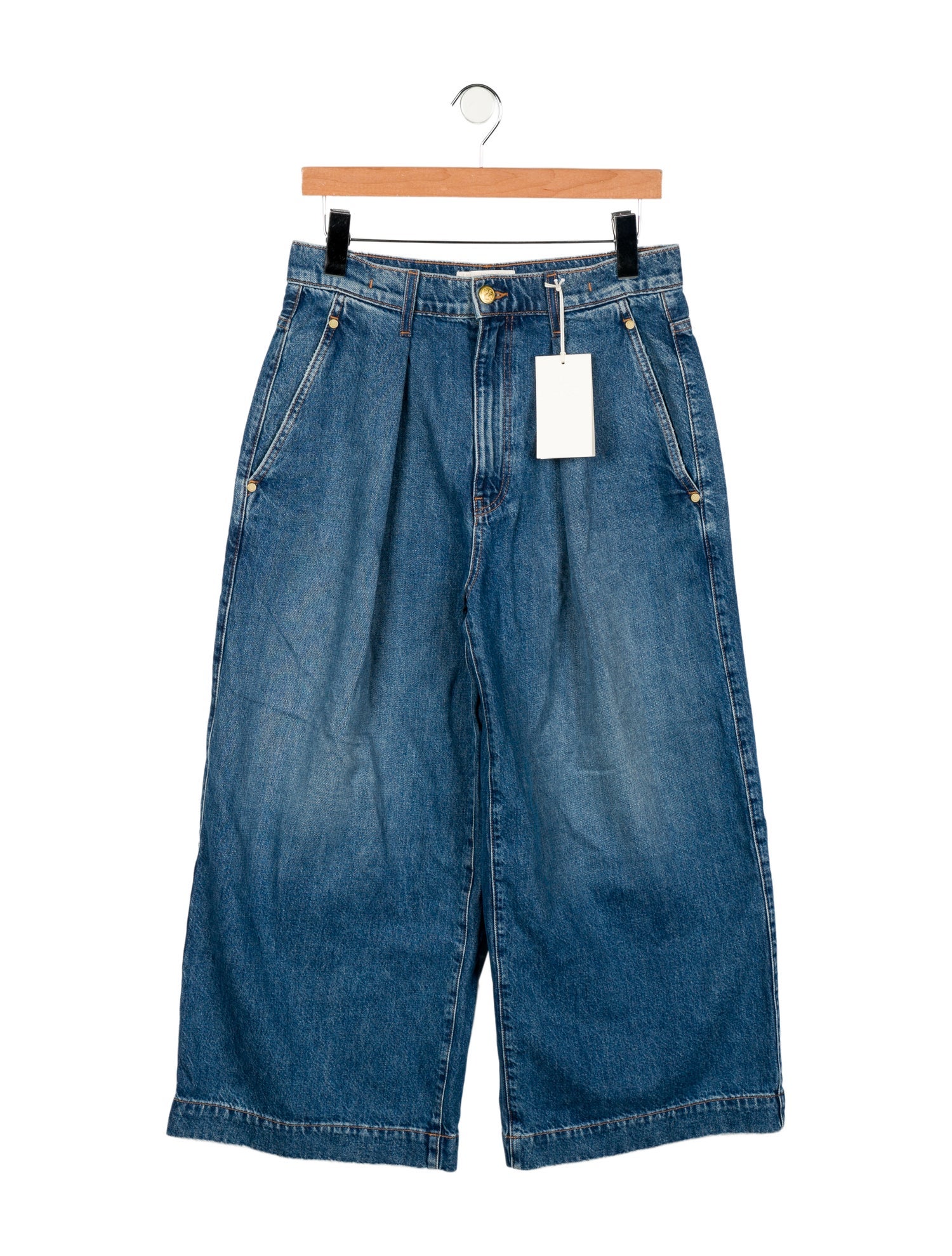 Ulla Johnson High-Rise Wide Leg Jeans w/ Tags